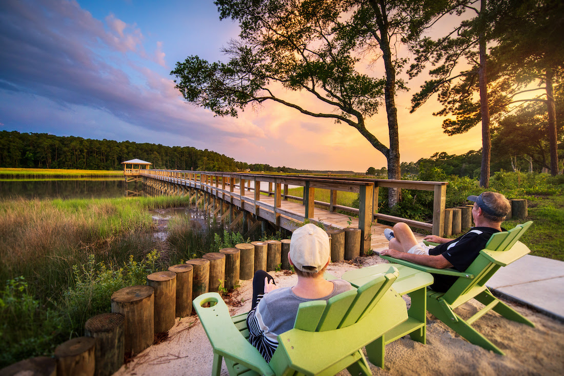 Kingfish Bay River Front Park, an exception amenity is the coastal new home community