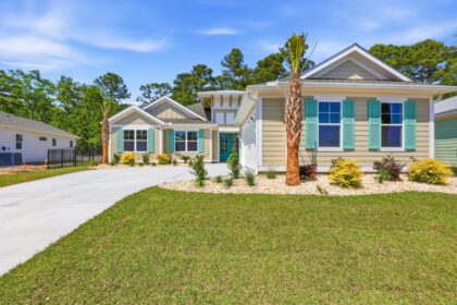 Home along Coastal Carolina that is for sale. Luxury home near Ocean Isle Beach and Sunset Beach.